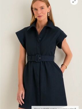 Tuckernuck Mini Chloe Dress in Navy
